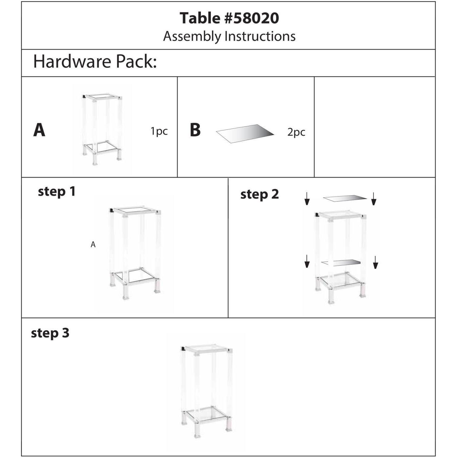 Clare 35.5 X 15 inch Silver Pedestal Table