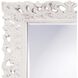 Barcelona 46 X 32 inch Glossy White Wall Mirror