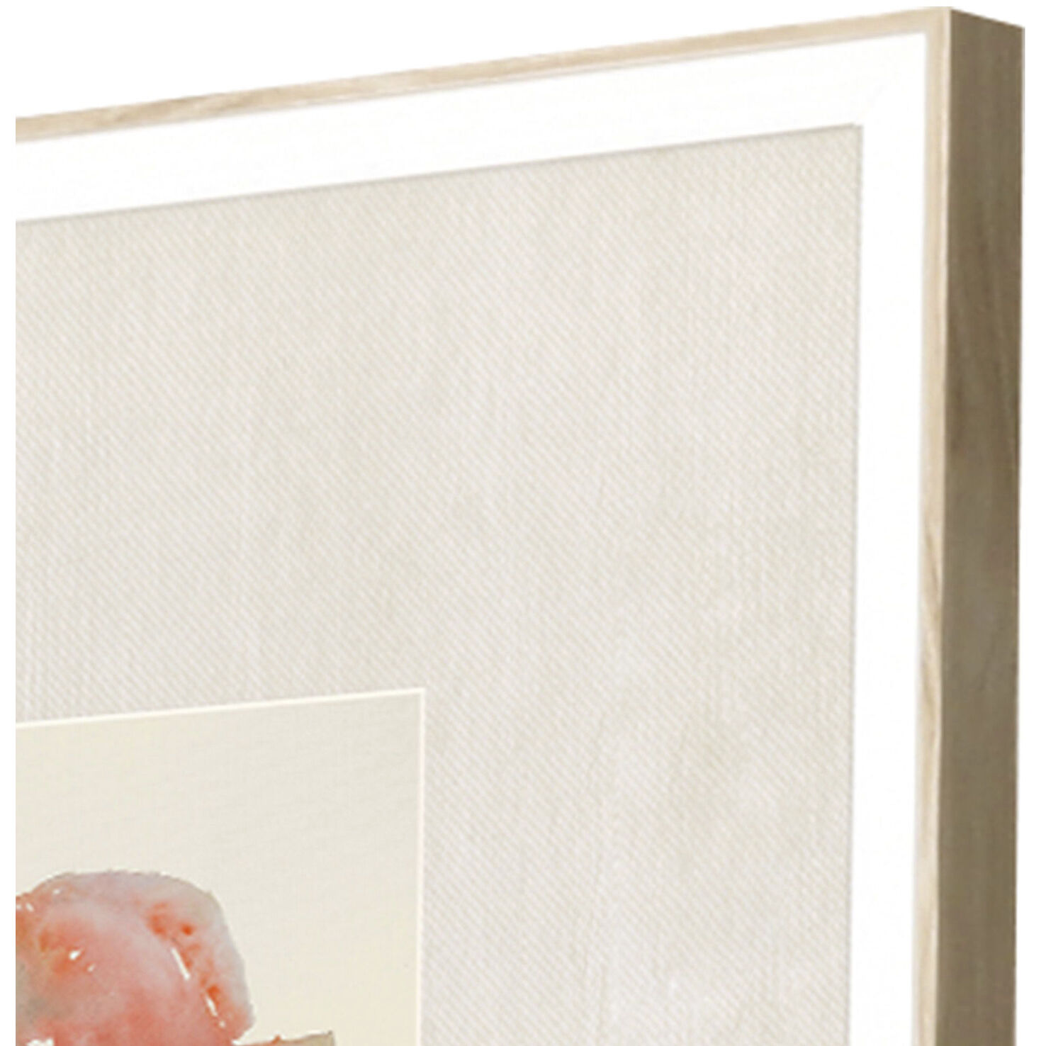 Coastal Medley Beige and Green and Red and Yellow Framed Art