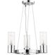Midtown 3 Light 14.75 inch Polished Chrome Mini Chandelier Ceiling Light