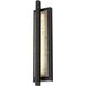 Dakota LED 24 inch Sand Black Outdoor Wall Sconce