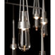 Link 10 Light 35 inch Vintage Platinum Mobile Pendant Ceiling Light