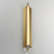 Hyperion LED 30 inch Gold ADA Wall Sconce Wall Light in Clear Crystal