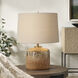 Canyon 17.75 inch 100.00 watt Chocolate and Tan Mottled Glaze with Brushed Antique Brass Table Lamp Portable Light