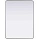Remy 40 X 30 inch Silver Mirror