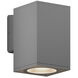 Sera LED 8.6 inch Silver Outdoor Wall Sconce