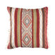 Marrakech 30 X 30 inch Dark Brown and Garnet Throw Pillow