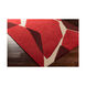 Kennedy 96 X 30 inch Red and Purple Runner, Wool