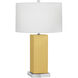 Harvey 33 inch 150.00 watt Sunset Yellow Table Lamp Portable Light