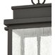 Braddock 2 Light 10 inch Architectural Bronze Outdoor Pendant