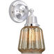 Aditi Chatham 1 Light 6 inch Polished Chrome Sconce Wall Light, Aditi
