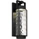 Winston LED 21.75 inch Sand Black Outdoor Wall Sconce