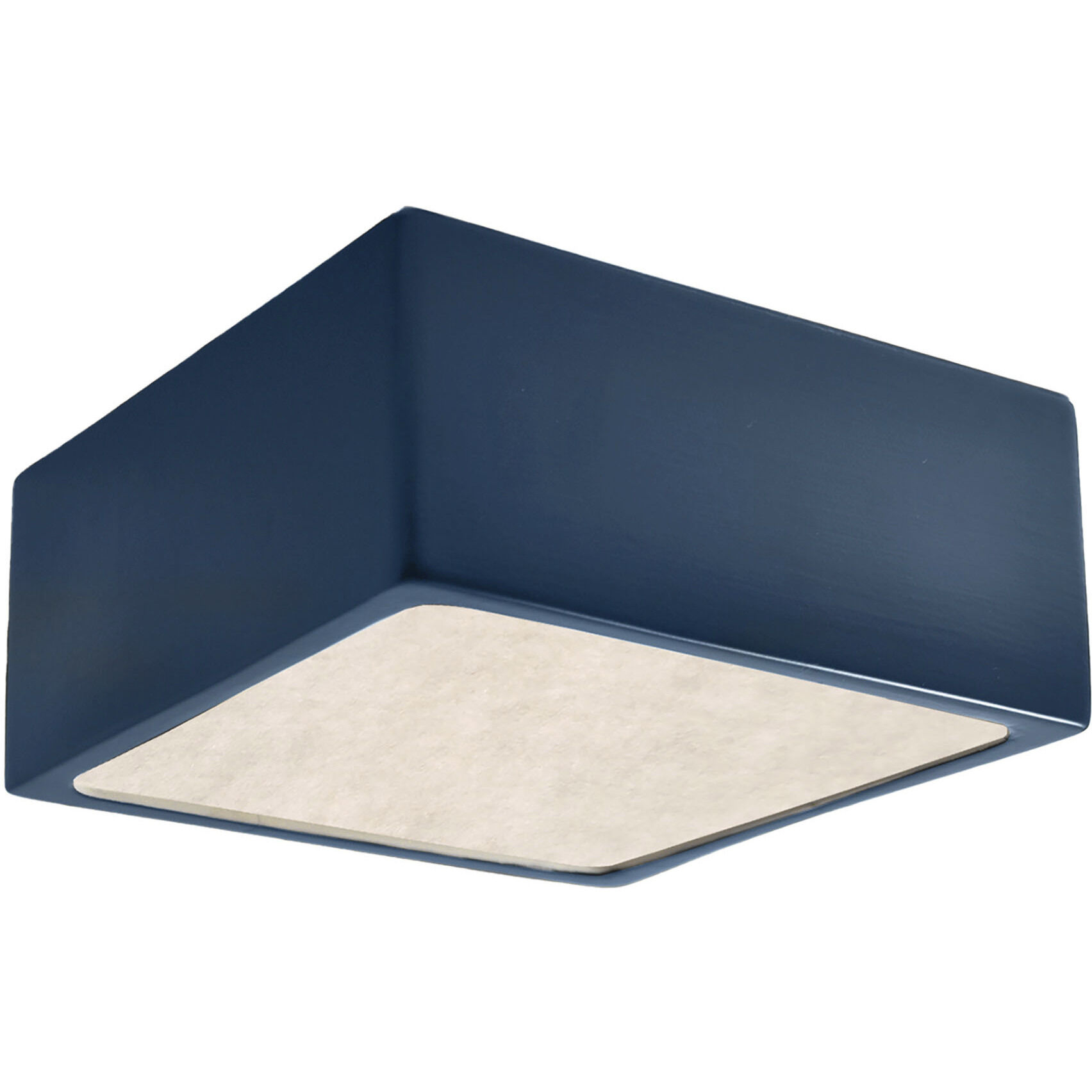 Radiance Collection LED 8.25 inch Navarro Red Flush-Mount Ceiling Light