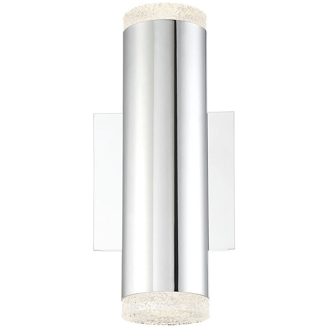 Seaton LED 5 inch Chrome Wall Sconce Wall Light