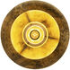 Rancho Mirage 1 Light 12 inch Matte Black and Weathered Brass Flush Mount Ceiling Light