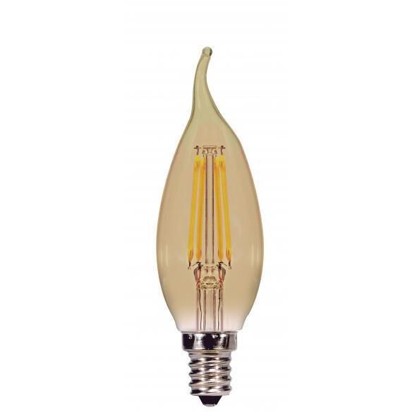 Lumos LED CA11 Candelabra E12 3.5 watt 120V 2000K Light Bulb