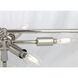 AERIN Rosehill LED 28 inch Polished Nickel Bowl Chandelier Ceiling Light