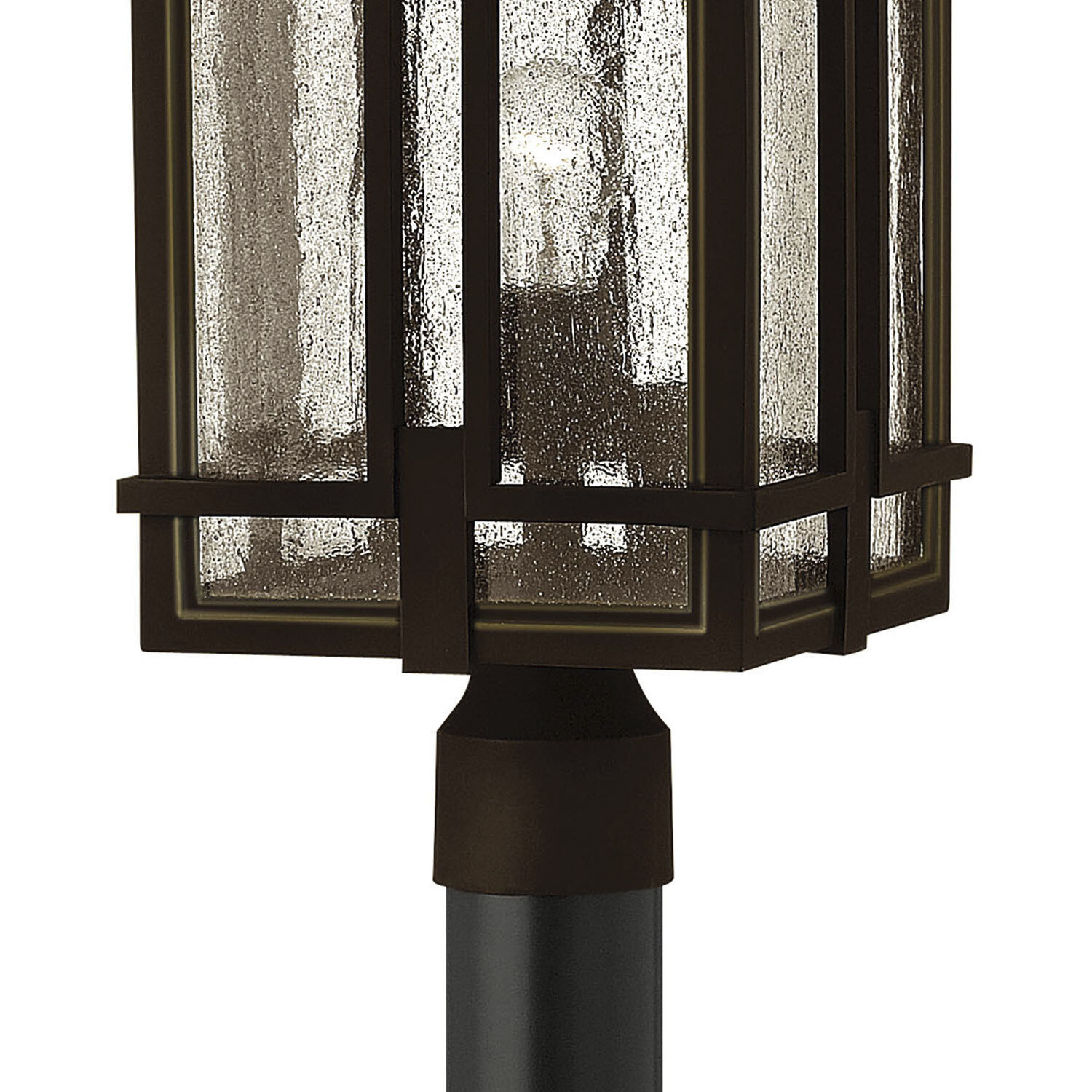 Tucker 1 Light 20.5 inch Oil Rubbed Bronze Outdoor Post Mount Lantern