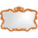 Talida 38 X 27 inch Glossy Orange Wall Mirror