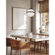 Lakeshore 1 Light 18 inch Matte Black Pendant Ceiling Light