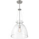 Foster 1 Light 14 inch Satin Nickel Pendant Ceiling Light