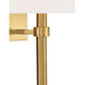 Bromley Bath Sconce Wall Light in Vibrant Gold
