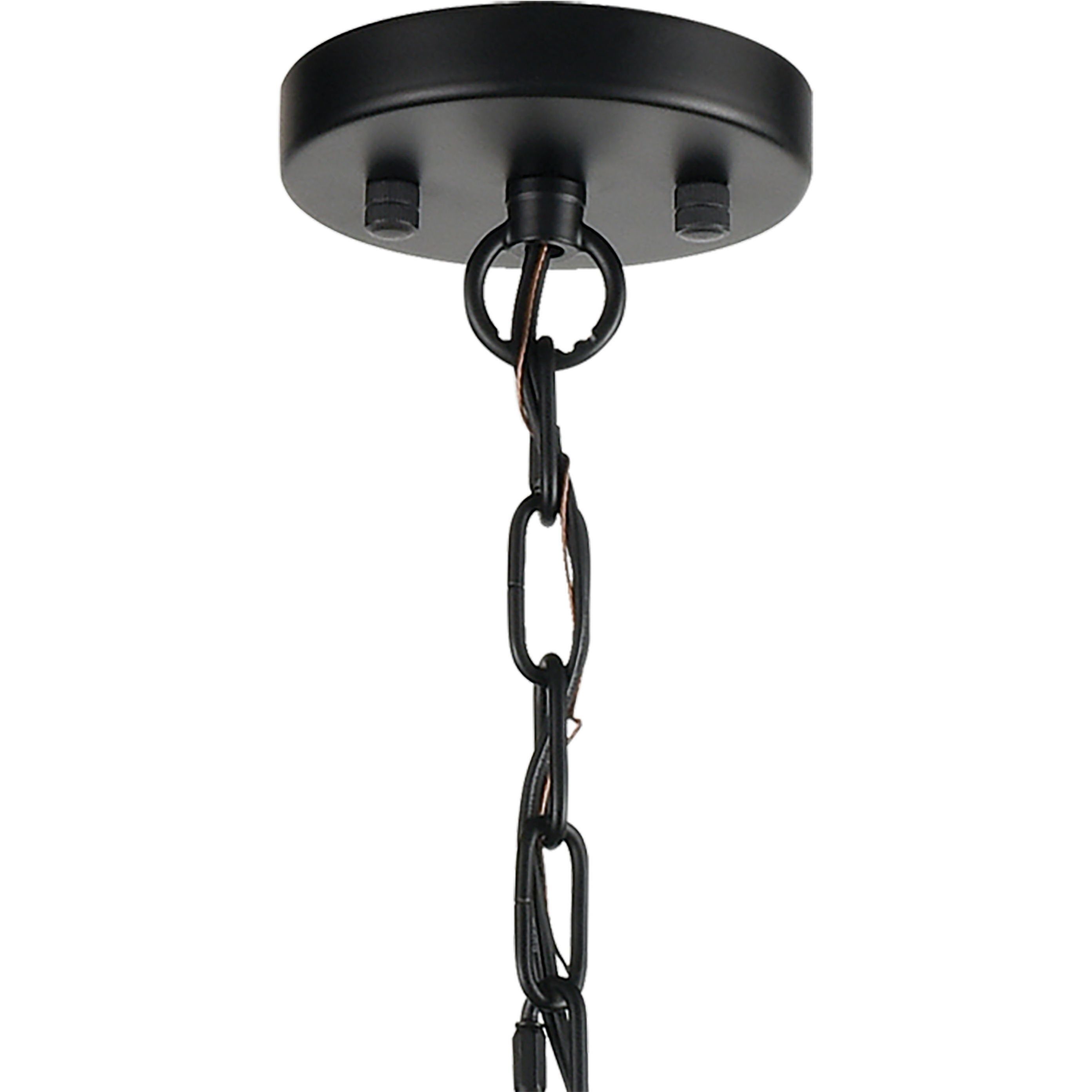 Heathrow 10 Light 28 inch Matte Black Chandelier Ceiling Light
