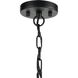 Heathrow 10 Light 28 inch Matte Black Chandelier Ceiling Light