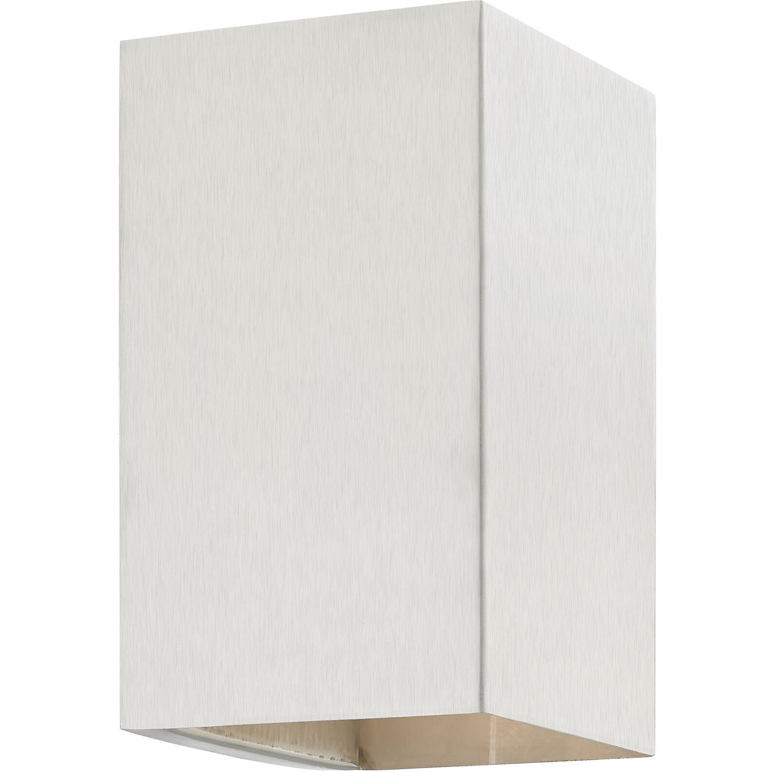 Derby 1 Light 7 inch Brushed Nickel Outdoor / Indoor Small Sconce, Small