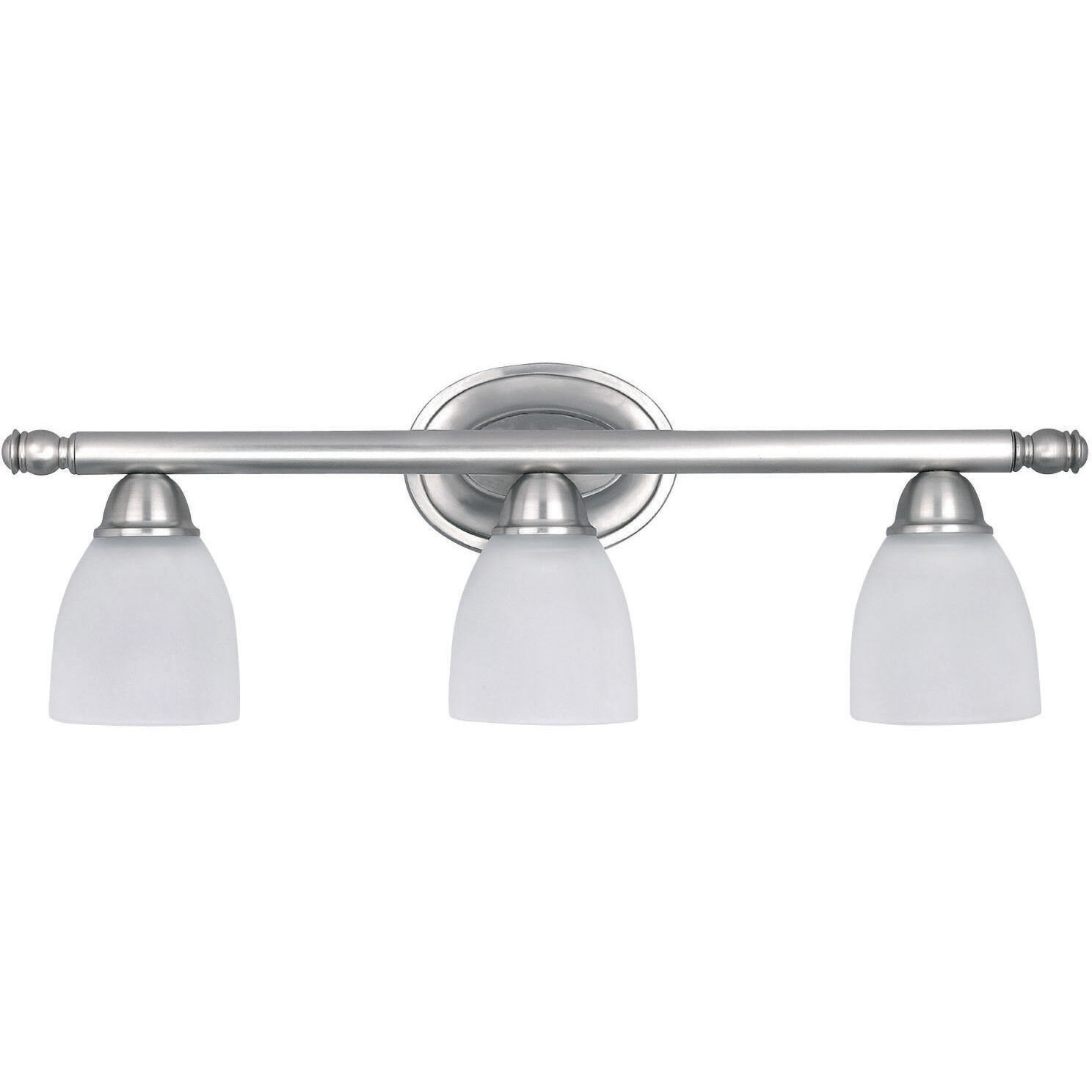 Madison 3 Light 25 inch Brushed Pewter Vanity Light Wall Light