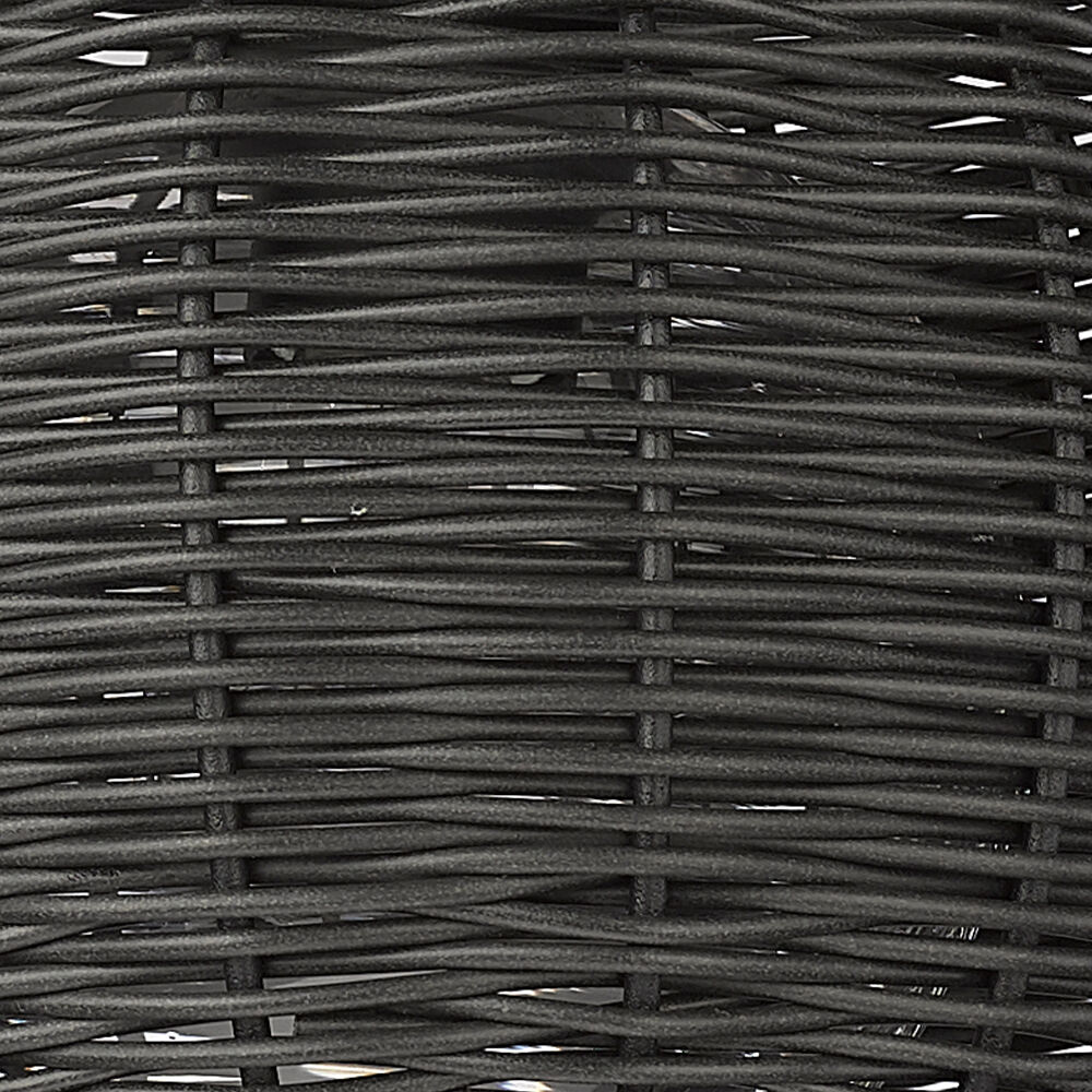 Vail 1 Light 12.38 inch Natural Black Outdoor Wall