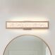 Courtney LED 24 inch Champagne Gold Vanity Light Wall Light