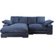 Plunge 106 X 46 inch Blue Sectional