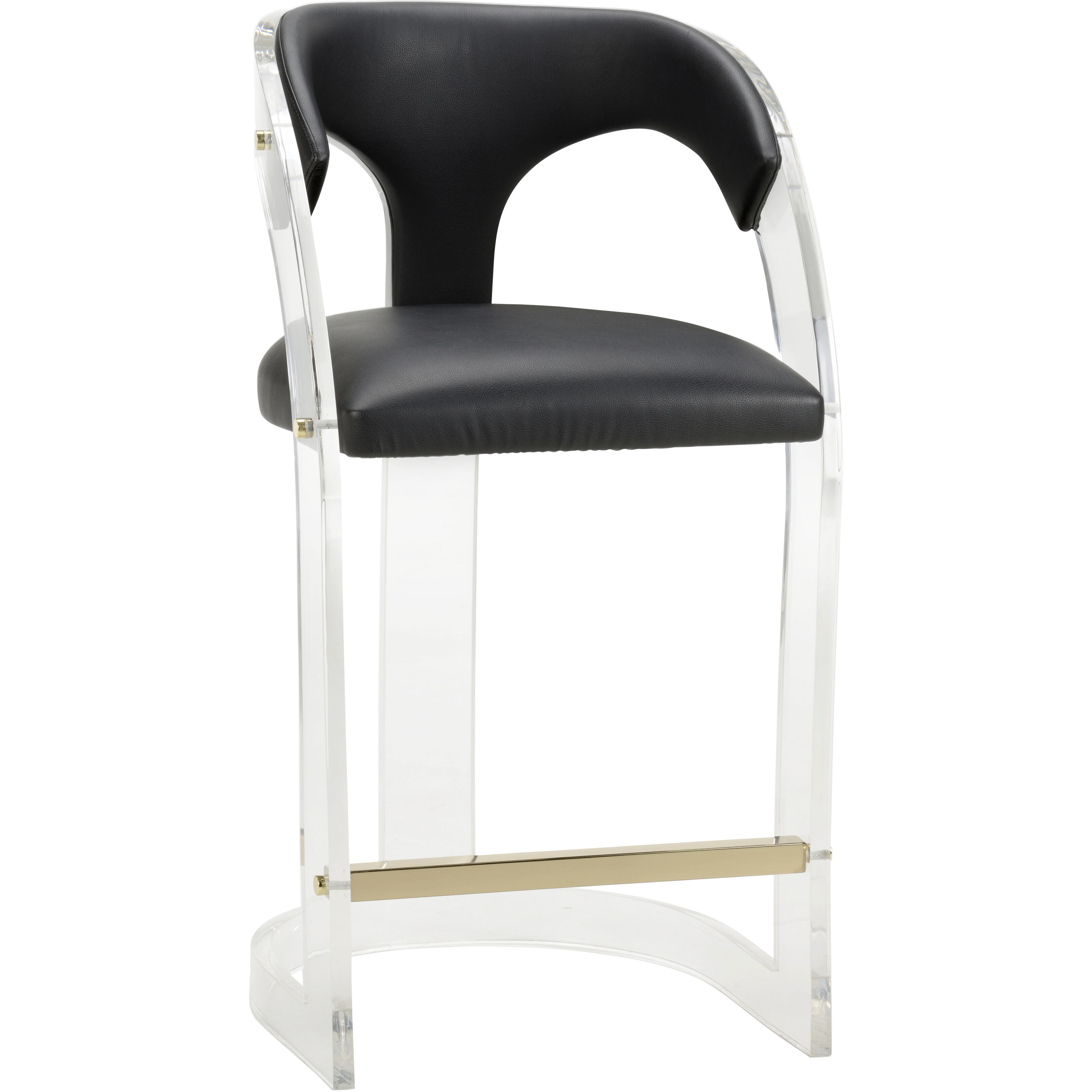 After Midnight 38.5 inch Black Bar Stool