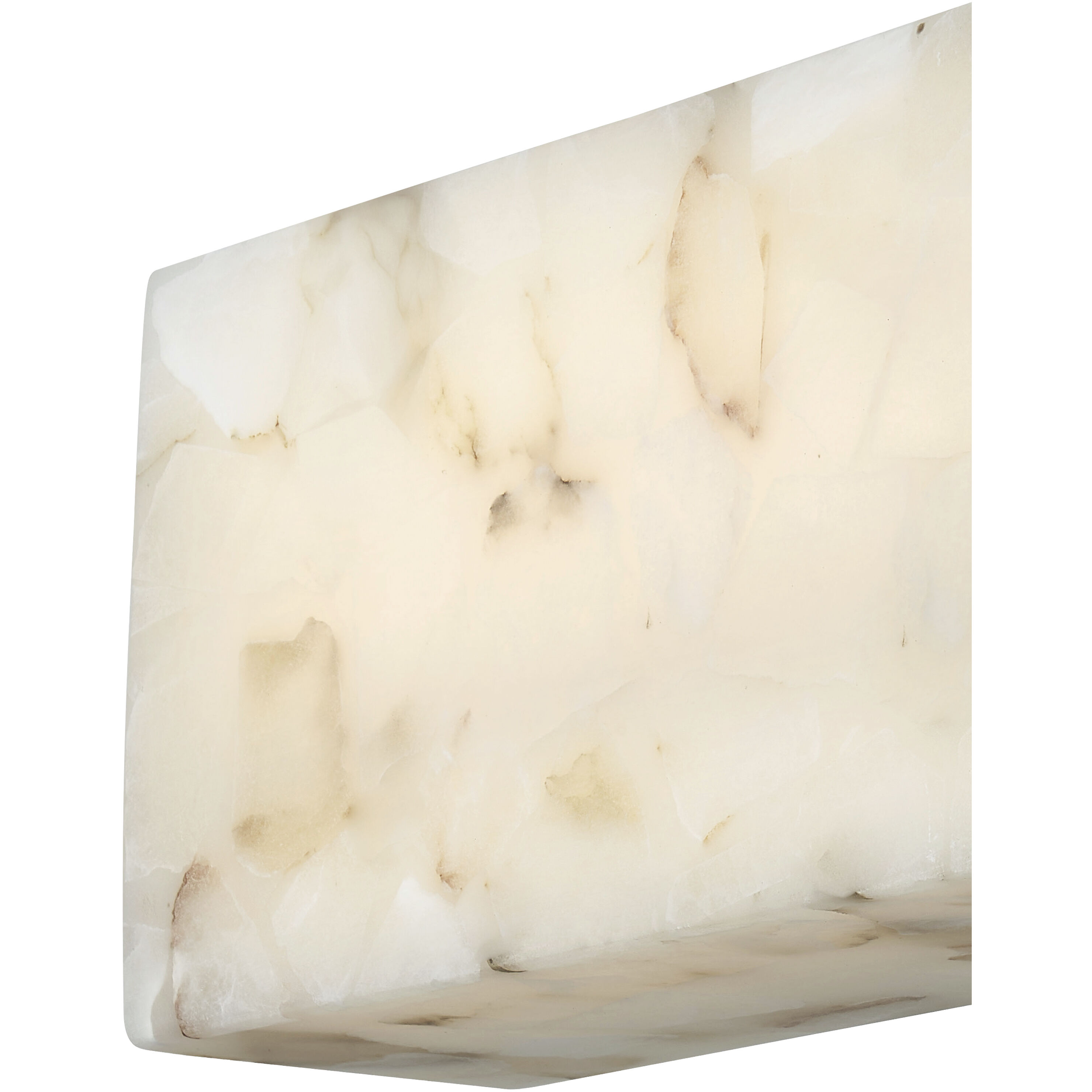 Alabaster Rocks Collection - Medley Family 10 inch ADA Wall Sconce Wall Light in 3" D x 10" W x 5" H, EVOLV