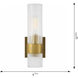 C&M by Chapman & Myers Geneva 1 Light 4.5 inch Polished Nickel Sconce Wall Light
