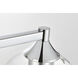 Foster 4 Light 33 inch Chrome Bath Sconce Wall Light
