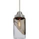Blink 1 Light Satin Nickel Pendant Ceiling Light