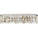 Coastal 3 Light 22 inch Polished Nickel Bathroom Vanity Light Wall Light
