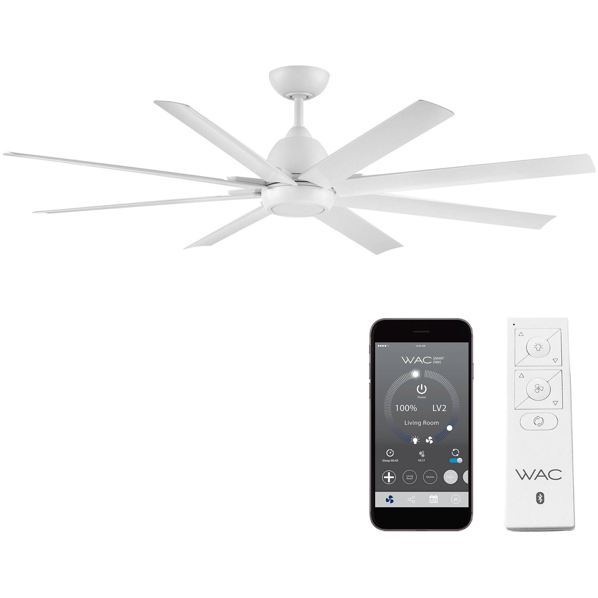 Mocha XL 66.00 inch Indoor Ceiling Fan
