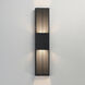 Grate LED 30 inch Black Outdoor Wall Mount