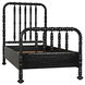 Bachelor Hand Rubbed Black Bed, Twin