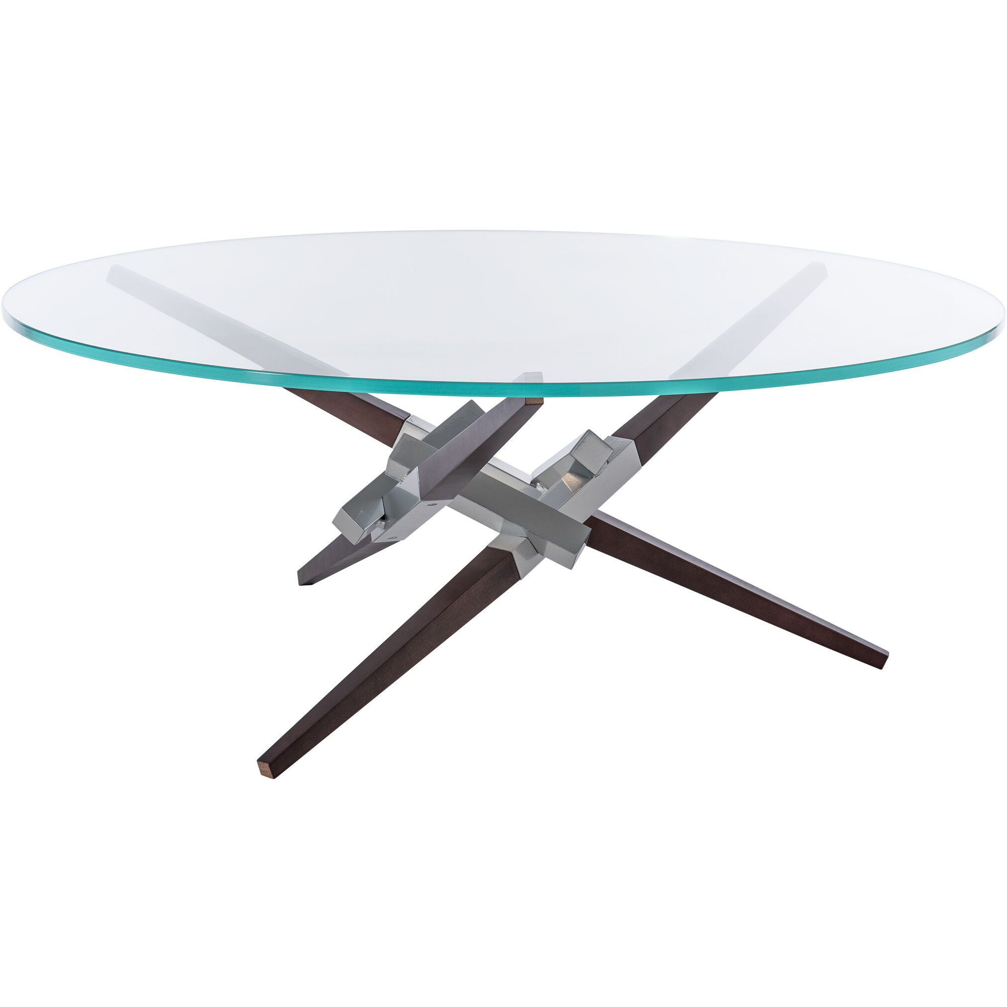 Crux 36 inch Sterling Coffee Table