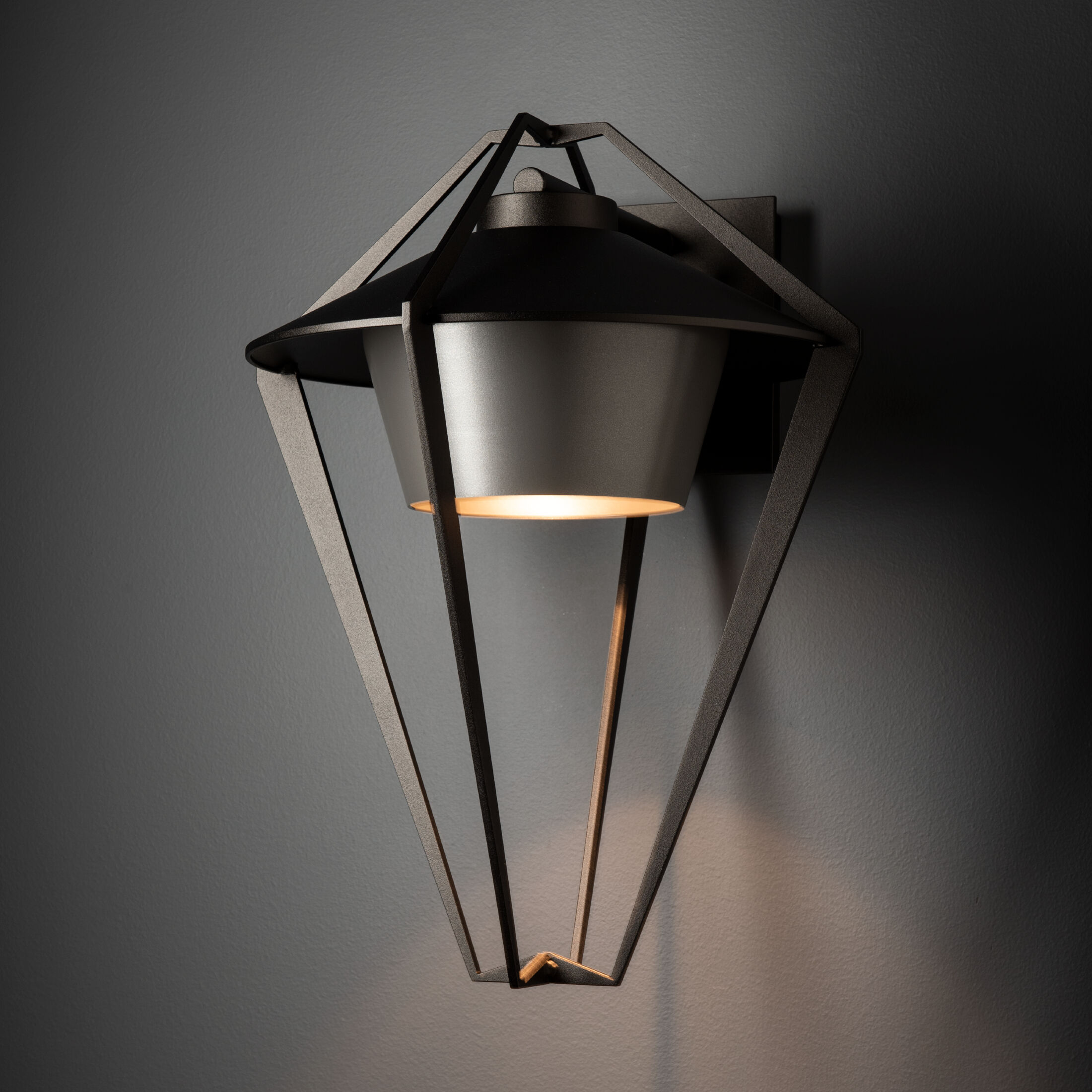 Stellar 1 Light 18.5 inch Coastal Oil Rubbed Bronze/Coastal Burnished Steel Outdoor Sconce, Small