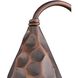 Rustica 1 Light 14 inch Antique Copper Outdoor Wall Sconce