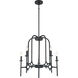 Muncie 5 Light Coal Chandelier Ceiling Light
