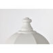 Cornerstone 1 Light 14 inch White Outdoor Post Lantern