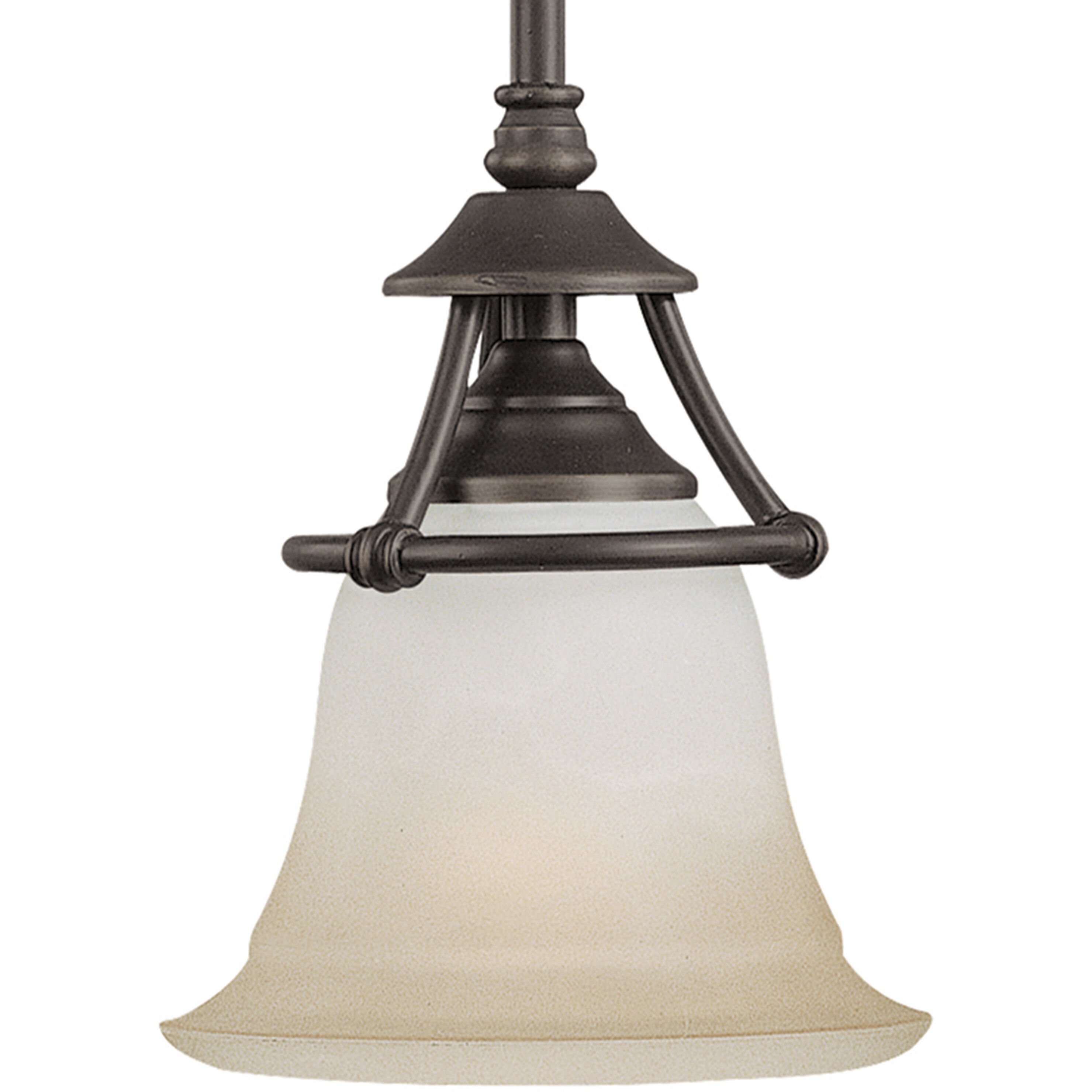 Harmony 1 Light 7 inch Aged Bronze Mini Pendant Ceiling Light