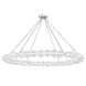 Lindley LED 54.5 inch Polished Nickel Chandelier Ceiling Light, Large