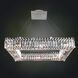 Quadro 12 Light 36 inch Polished Chrome Pendant Ceiling Light